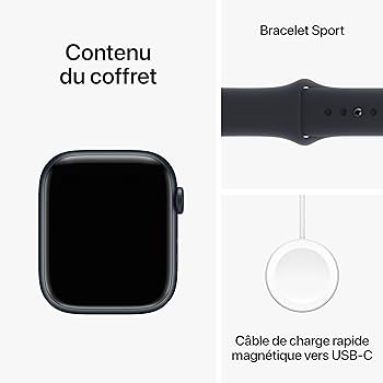 smart watch série 9 vert + un bracelet bonus